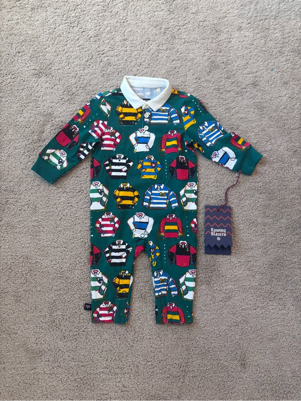 Rowing Blazers baby romper 12 month
